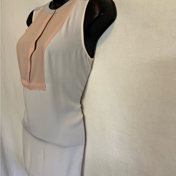 D-112 Loft White Pink & Gray Sleeveless Pullover‎ Summer Blouse Size XSM - Picture 6 of 13